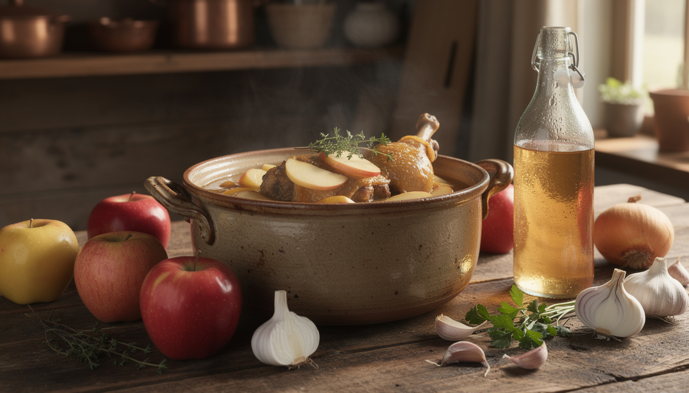 découvrez comment cuisiner un lapin au cidre et pommes savoureux avec notre recette facile et délicieuse, parfaite pour un repas gourmand et original.