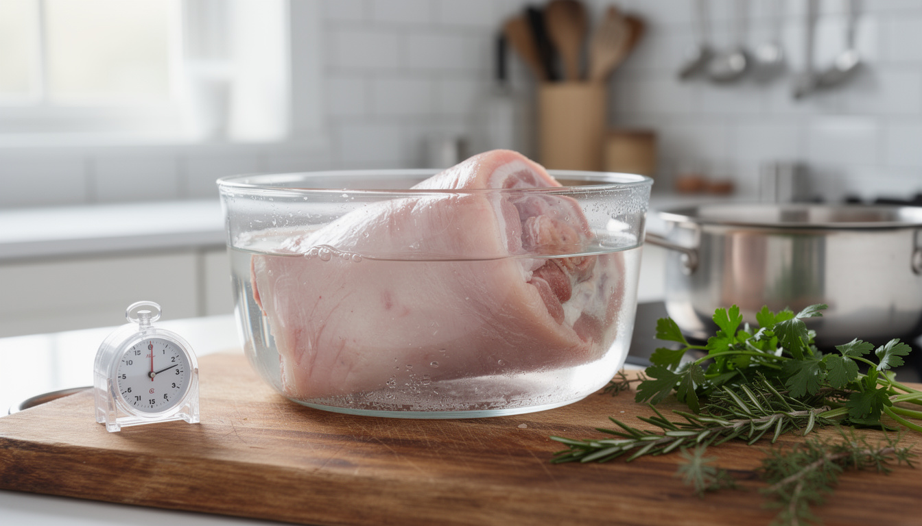 découvrez comment dessaler un jarret de porc demi-sel facilement et sans erreurs grâce à nos conseils pratiques et étapes simples.