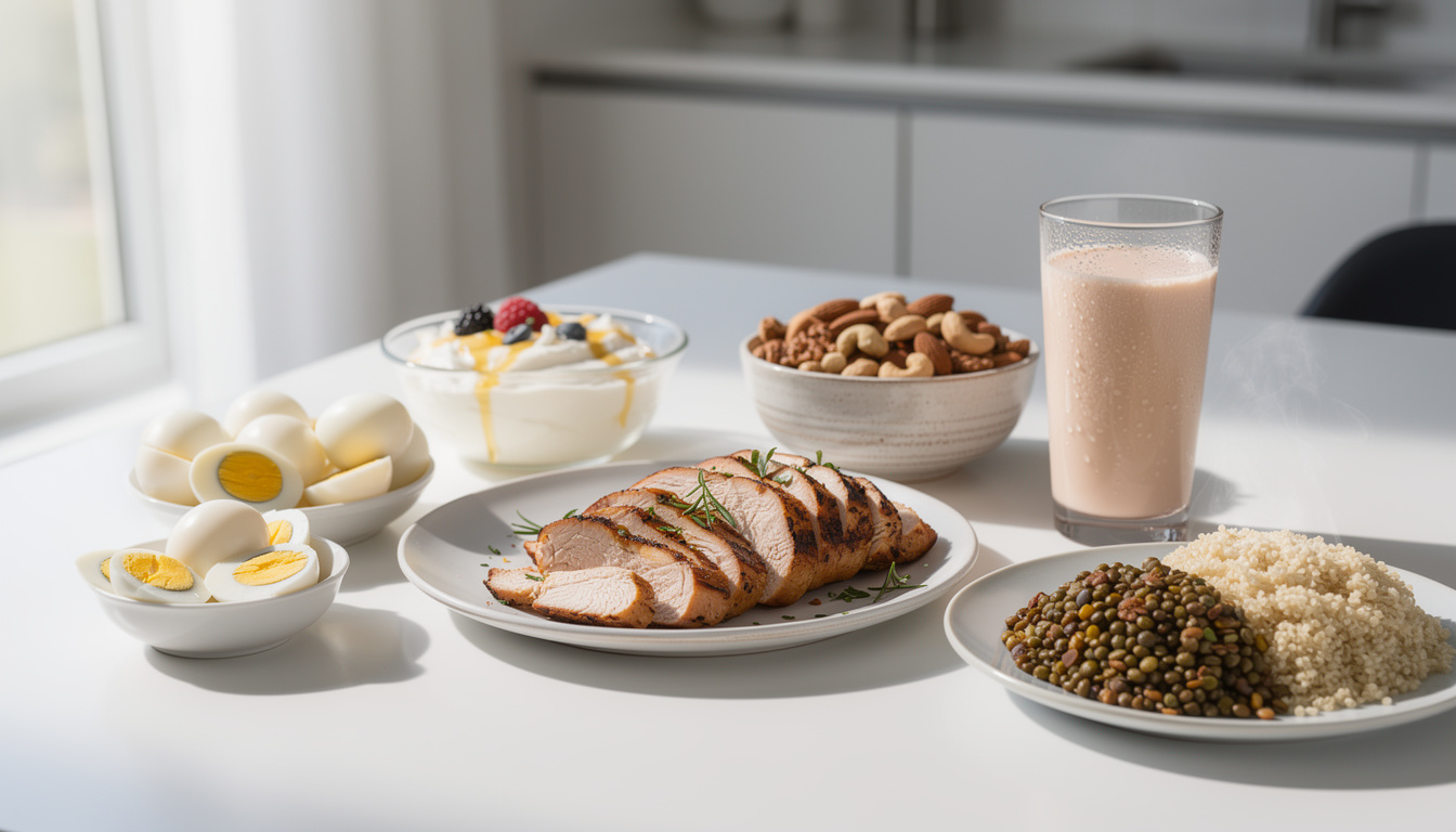 Comment manger 150 g de protéine par jour sans difficulté découvrez nos astuces simples et efficaces pour consommer 150 g de protéines par jour sans difficulté, afin d'atteindre vos objectifs nutritionnels facilement.