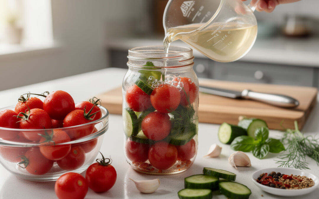 Comment préparer des pickles de tomates cerises maison facilement