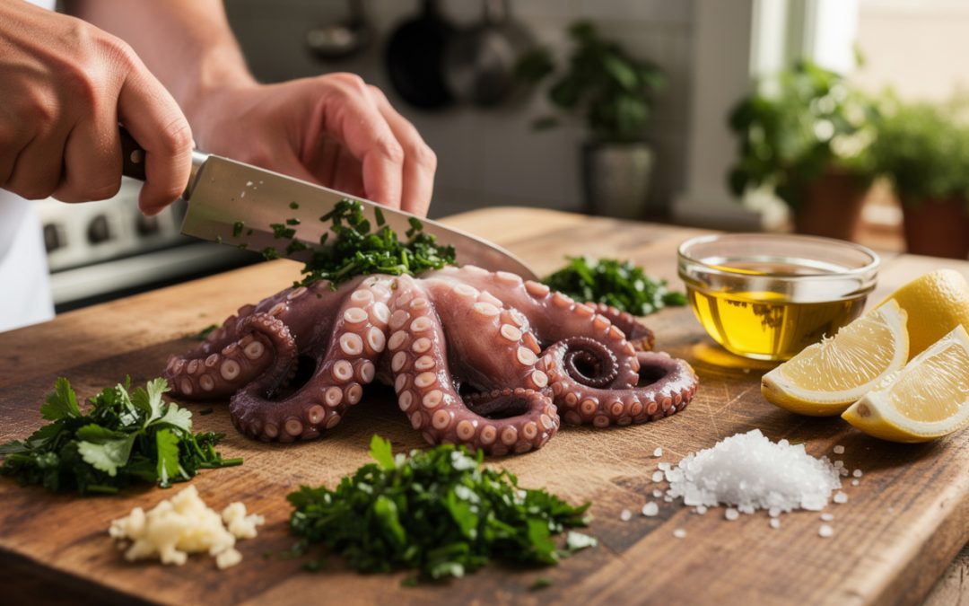 Comment préparer des poulpes en persillade savoureux et faciles