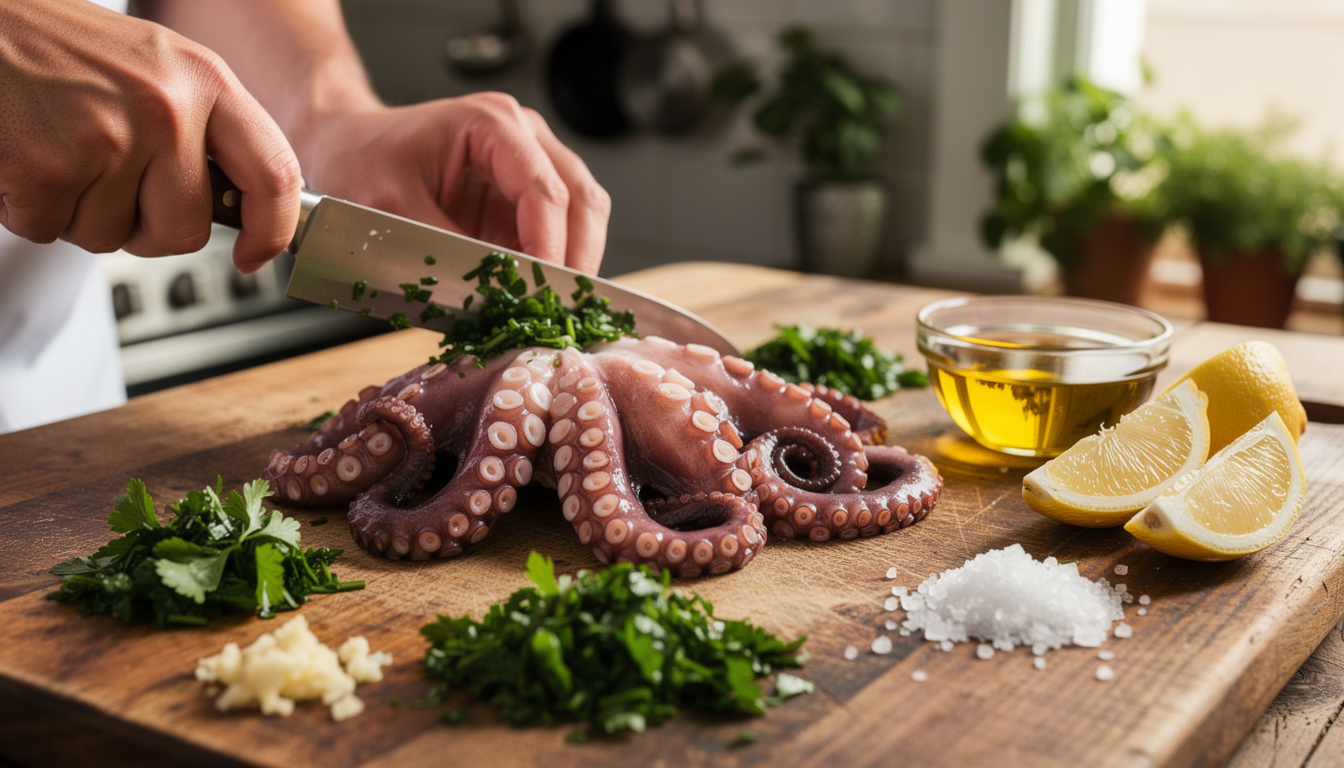Comment préparer des poulpes en persillade savoureux et faciles découvrez une recette facile et savoureuse pour préparer des poulpes en persillade, parfaite pour un repas gourmand et plein de saveurs méditerranéennes.