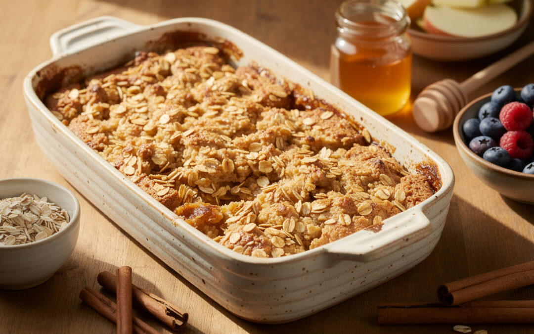 Comment préparer un crumble flocons d’avoine sans beurre délicieux