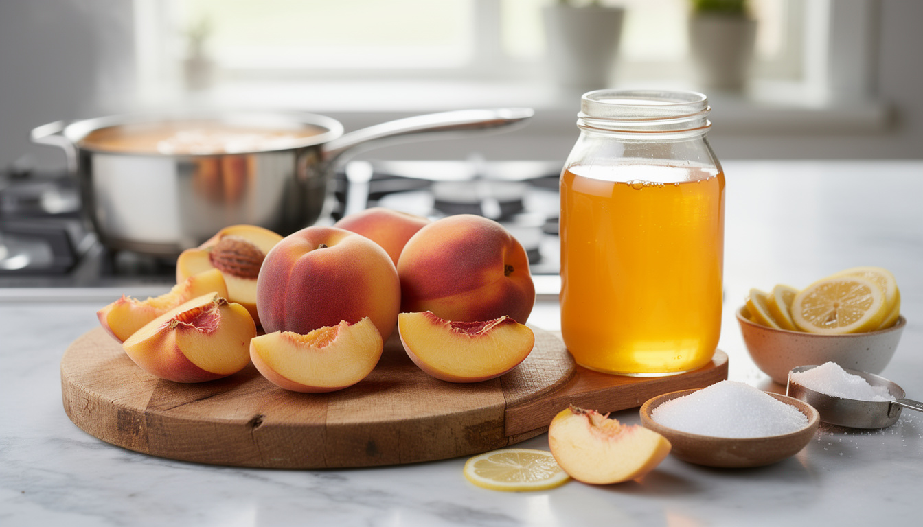 Comment prĂ©parer un sirop de pĂȘches maison facilement apprenez Ă prĂ©parer un dĂ©licieux sirop de pĂȘches maison facilement grĂące Ă notre guide simple et rapide. parfait pour agrĂ©menter vos boissons et desserts estivaux !