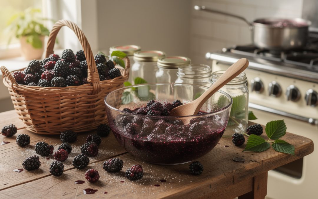 Comment préparer une délicieuse confiture de mûres maison