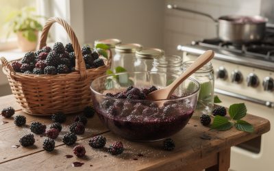 Comment préparer une délicieuse confiture de mûres maison