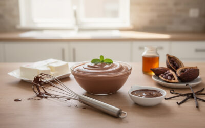 Comment réaliser une mousse au chocolat légère et vegan avec du tofu soyeux