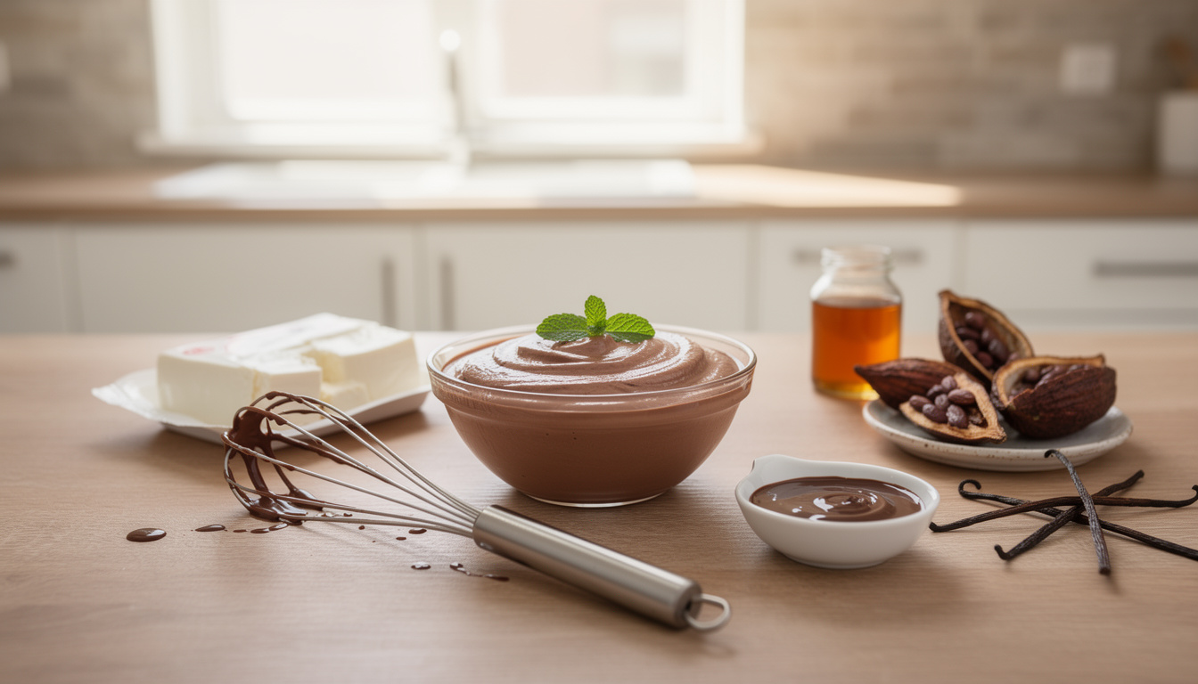 Comment réaliser une mousse au chocolat légère et vegan avec du tofu soyeux découvrez comment préparer une mousse au chocolat légère et vegan en utilisant du tofu soyeux, une recette simple, saine et délicieuse pour tous les amateurs de desserts végétaliens.