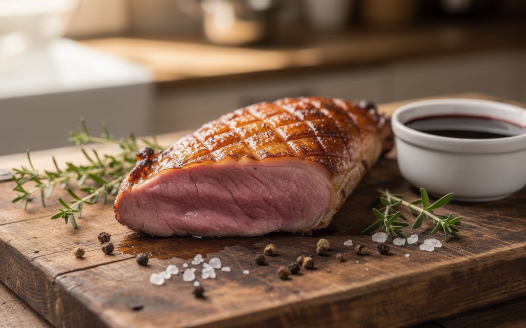 Découvrez comment préparer un demi magret de canard savoureux