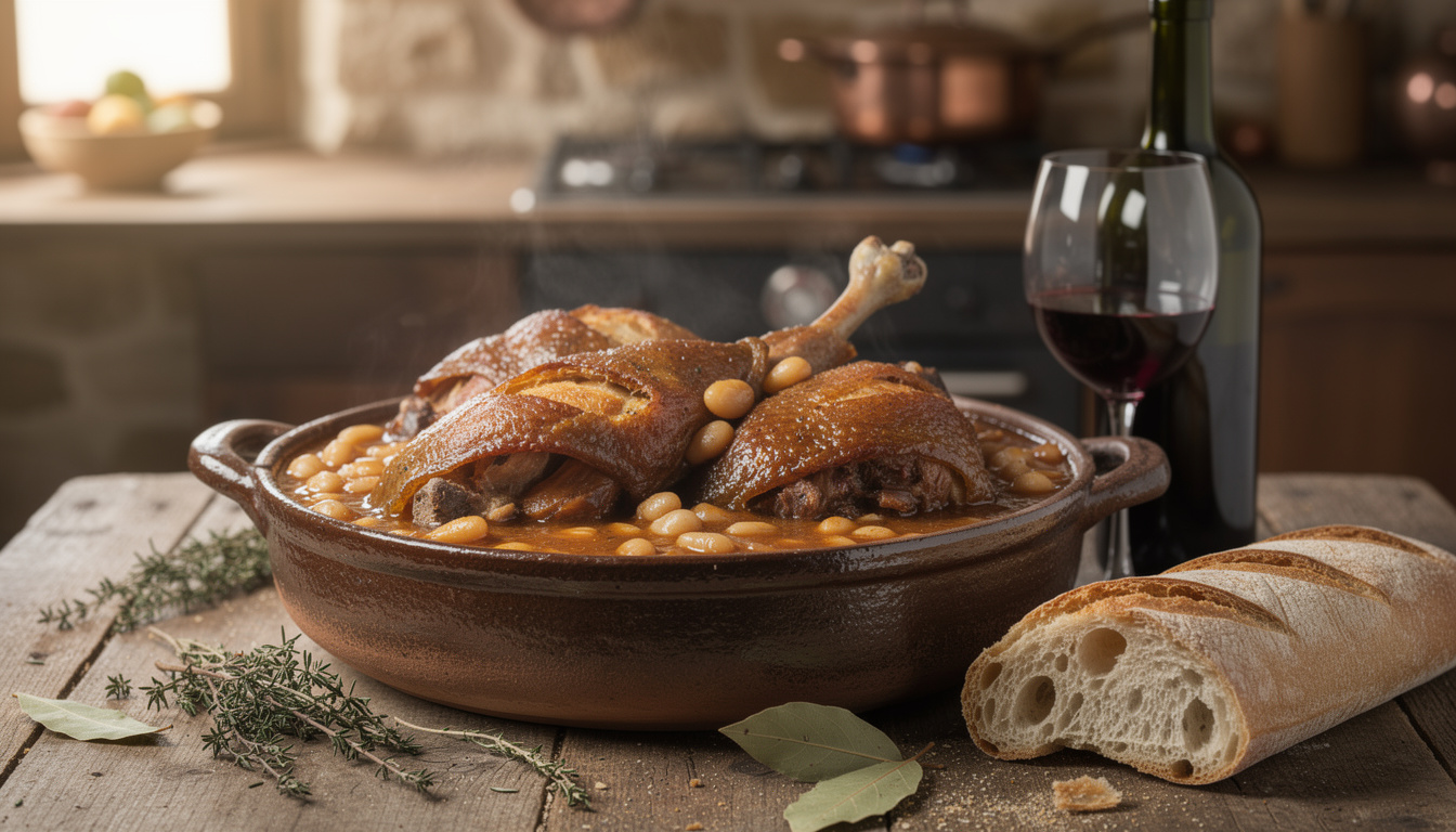 Découvrez le cassoulet de Castelnaudary au confit de canard : recette et astuces découvrez notre recette authentique du cassoulet de castelnaudary au confit de canard, avec des astuces pour réussir ce plat traditionnel du sud-ouest.