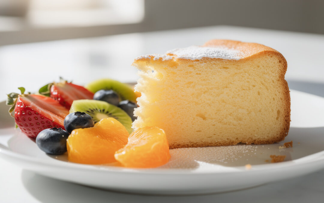 Gâteau léger pour accompagner votre salade de fruits : recettes simples et délicieuses