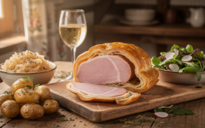 Jambon en croûte alsacien : idées d’accompagnement savoureux pour un repas réussi