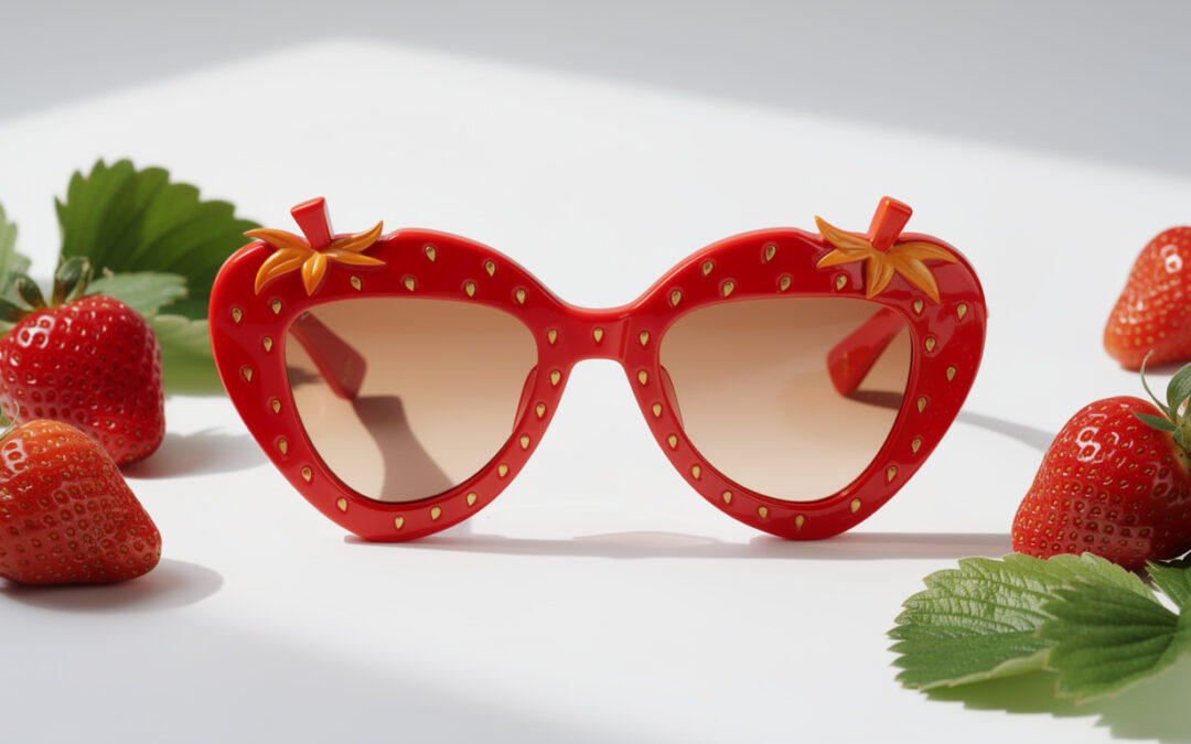 Lunettes à la fraise : tout savoir sur cet accessoire tendance et original
