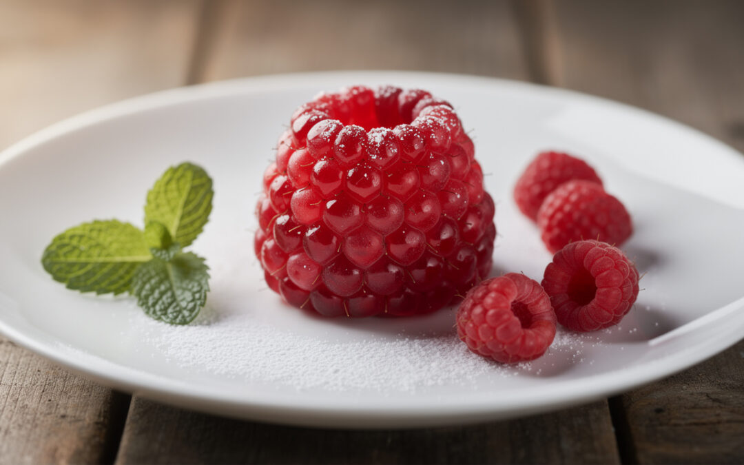 Moule framboise trompe l&rsquo;oeil : astuces pour un dessert visuellement bluffant