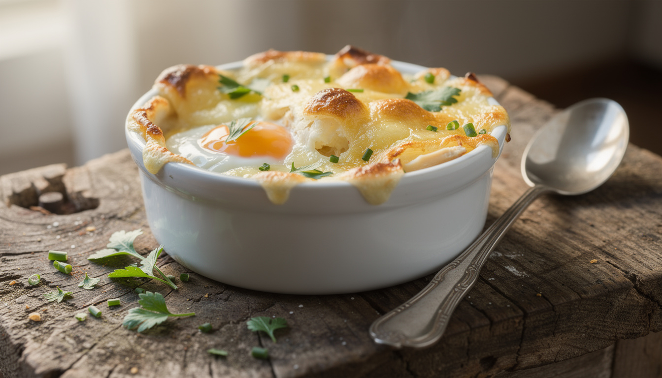 Oeuf cocotte au maroille : une recette savoureuse et facile à préparer découvrez la recette savoureuse et facile des œufs cocotte au maroilles, un plat gourmand parfait pour un repas rapide et réconfortant.