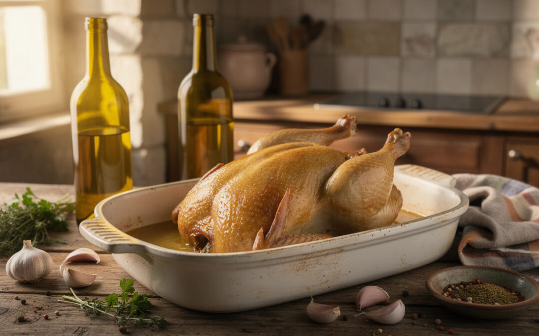 Peut-on préparer un poulet au vin jaune la veille sans altérer le goût ?