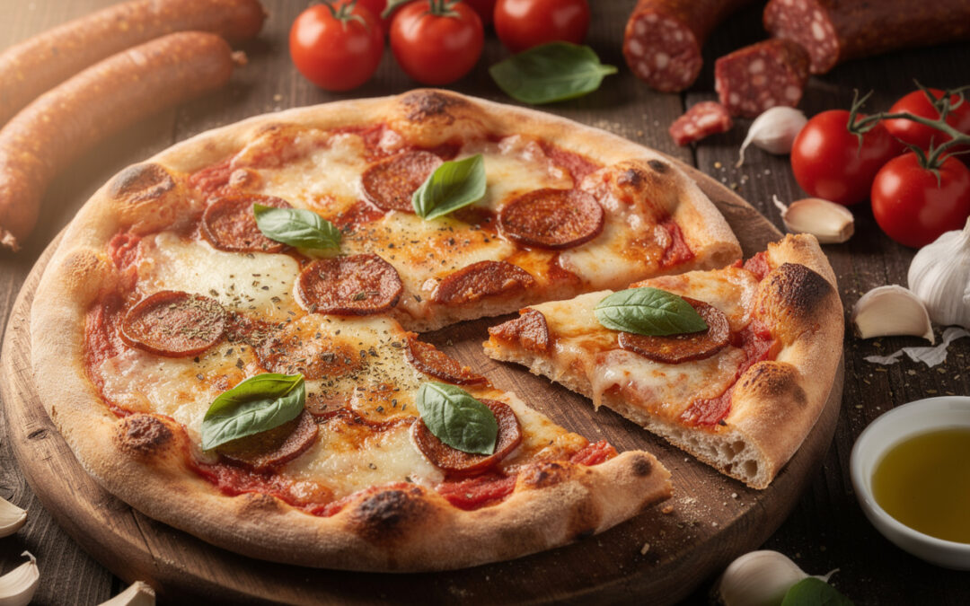 Pizza merguez chorizo : comment réussir ce mélange savoureux