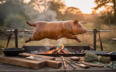 Quel est le temps de cuisson idéal pour un cochon de lait de 20 kg