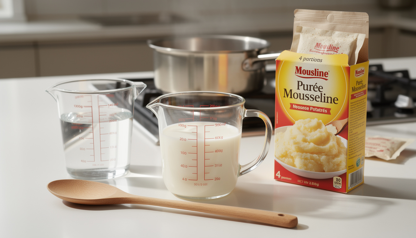 Quelle quantitĂ© de lait et d’eau pour une purĂ©e mousline pour 4 personnes dĂ©couvrez les quantitĂ©s exactes de lait et d'eau nĂ©cessaires pour prĂ©parer une purĂ©e mousline savoureuse pour 4 personnes, afin d'obtenir une texture parfaite et un goĂ»t dĂ©licieux.