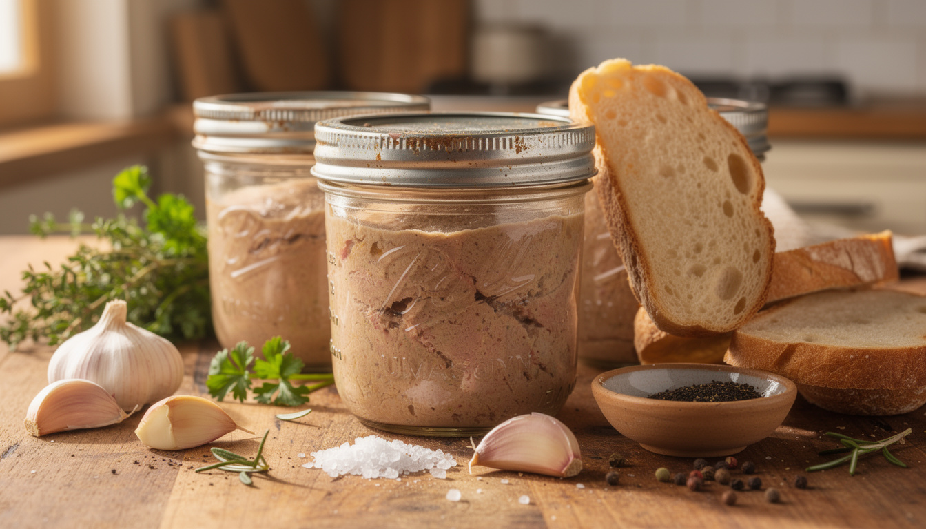 Recette facile de pùté de canard en bocaux pour conserver tout le goût découvrez notre recette facile de pùté de canard en bocaux, idéale pour préserver toute la saveur et profiter d'un délice maison à tout moment.