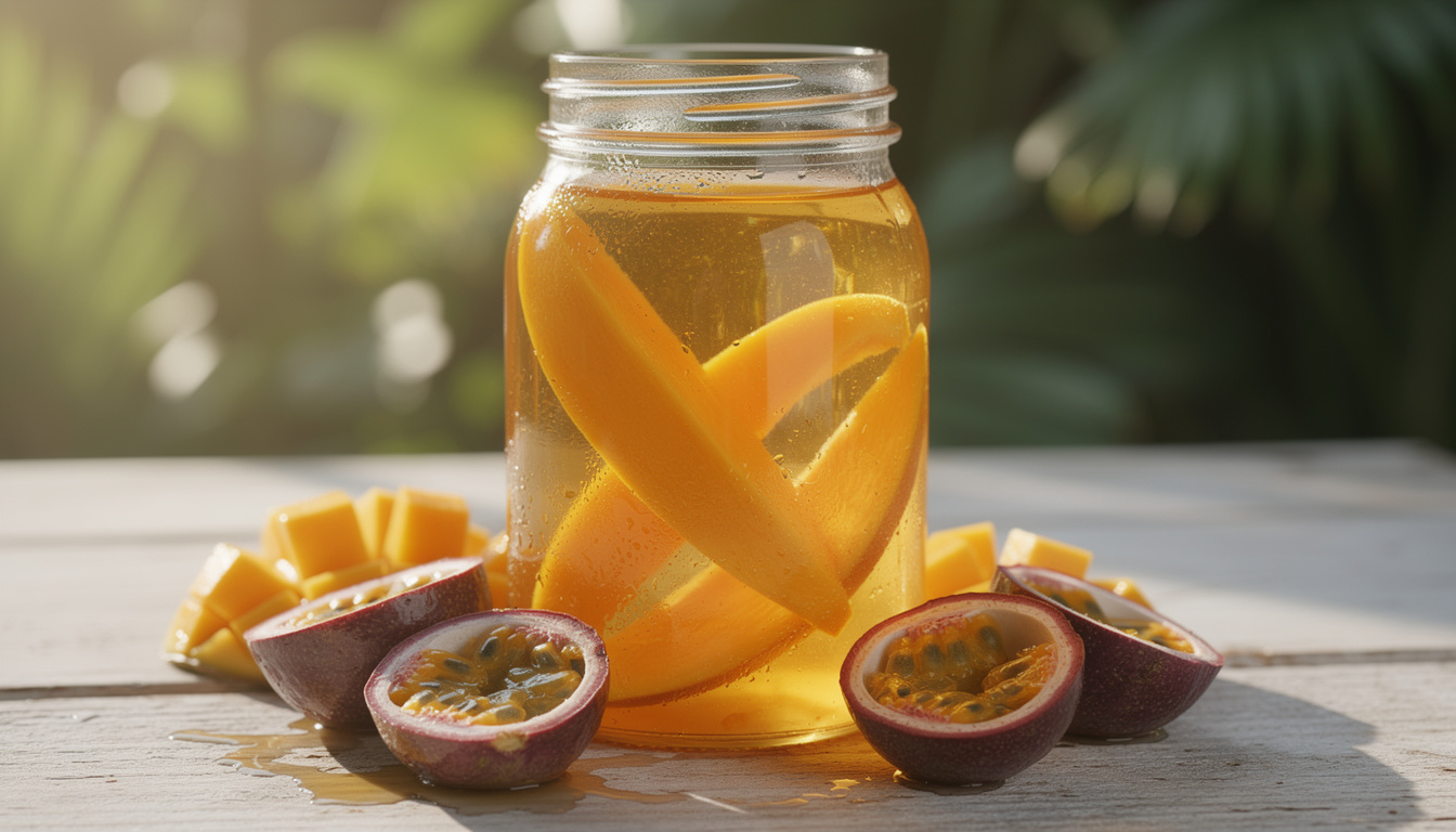 Recette facile de rhum arrangĂ© mangue passion pour l’Ă©tĂ© dĂ©couvrez une recette facile et rafraĂźchissante de rhum arrangĂ© mangue passion, idĂ©ale pour vos moments d'Ă©tĂ© ensoleillĂ©s.