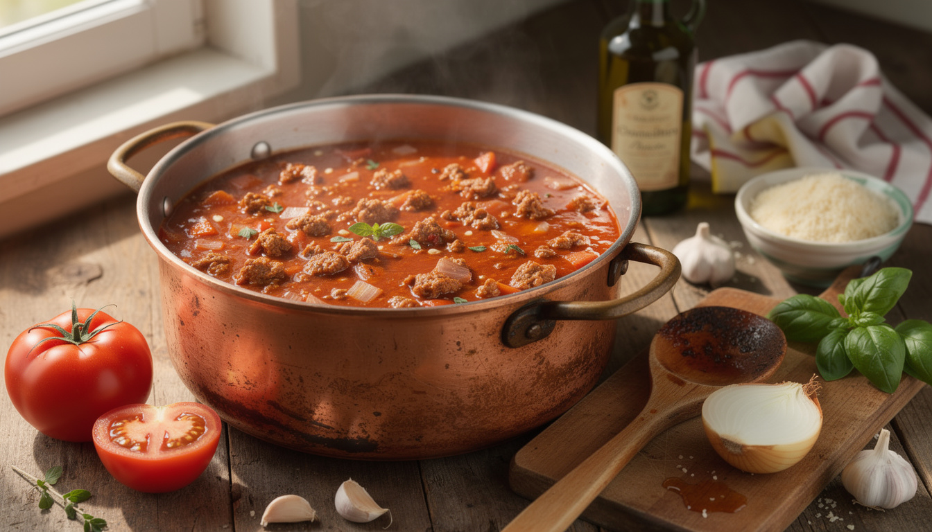 Recette originale bolognaise : astuces pour une sauce savoureuse et authentique découvrez notre recette originale de sauce bolognaise avec des astuces pour préparer une sauce savoureuse et authentique qui ravira vos papilles.