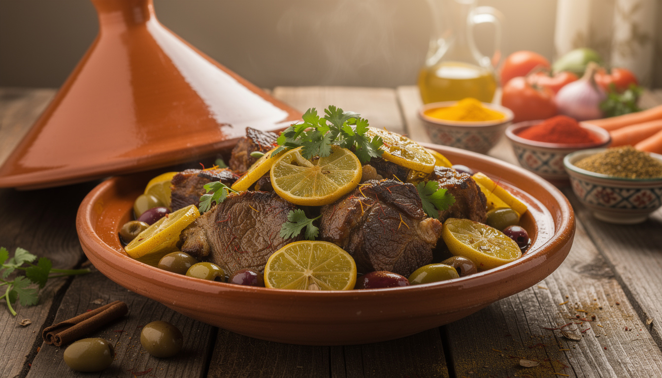 Tajine agneau citron confit : recette traditionnelle et astuces de préparation découvrez notre recette traditionnelle de tajine d'agneau au citron confit, accompagnée d'astuces simples pour réussir un plat savoureux et parfumé à la perfection.