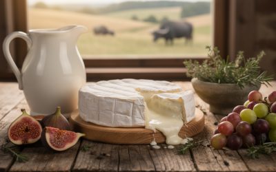 Tout savoir sur le camembert de bufflonne : origine, goût et recettes