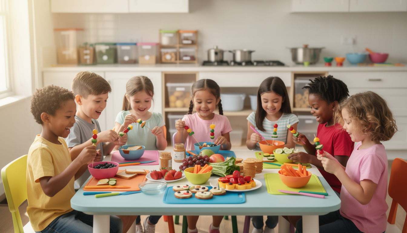 Activité culinaire sans cuisson pour enfants de 6 à 12 ans facile et ludique découvrez une activité culinaire sans cuisson, facile et ludique, spécialement conçue pour les enfants de 6 à 12 ans, idéale pour éveiller leur créativité en cuisine.