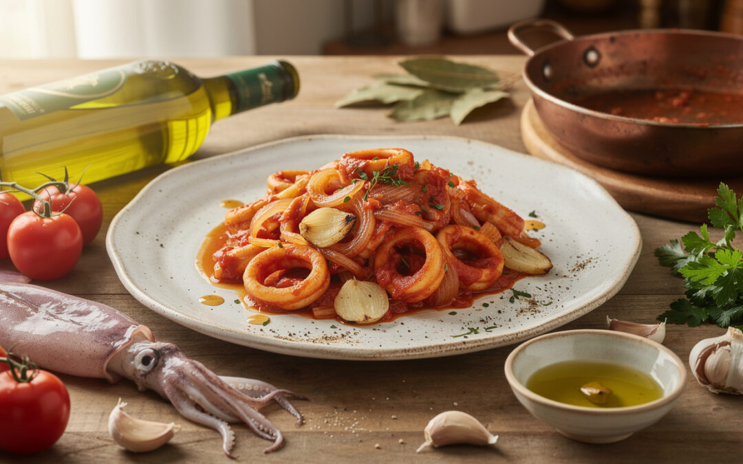 Calamars à l&rsquo;armoricaine : recette facile et astuces pour réussir