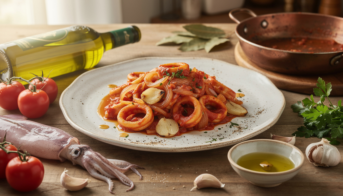 découvrez notre recette facile de calamars à l'armoricaine, accompagnée d'astuces pour réussir ce plat savoureux et typique de la cuisine bretonne.