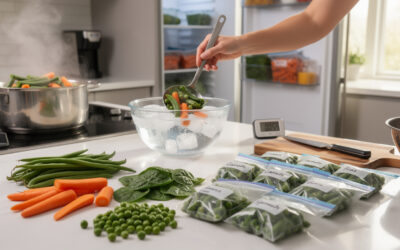 Comment congeler les légumes du jardin pour préserver leur saveur
