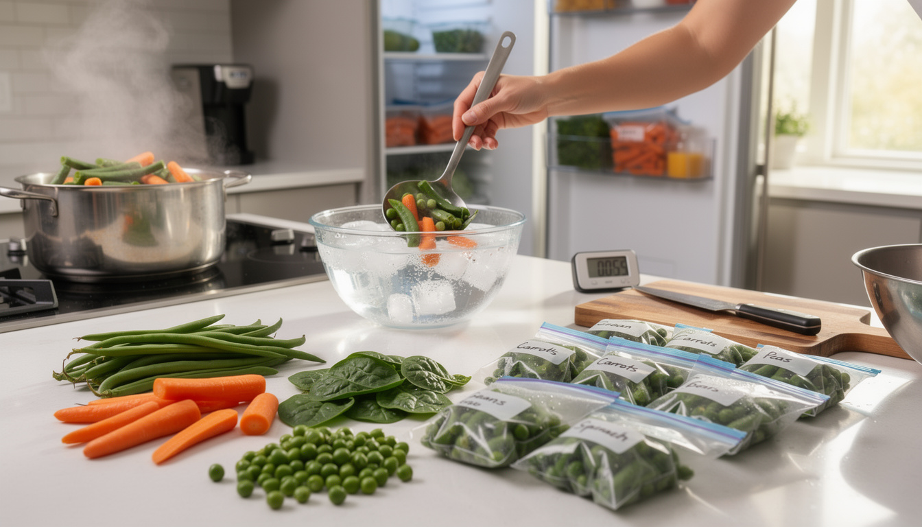 découvrez comment congeler les légumes du jardin pour conserver leur fraîcheur et leur saveur tout au long de l'année grâce à nos astuces simples et efficaces.