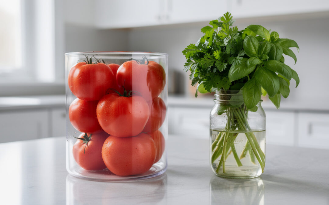 Comment conserver les tomates et les herbes fraîches plus longtemps