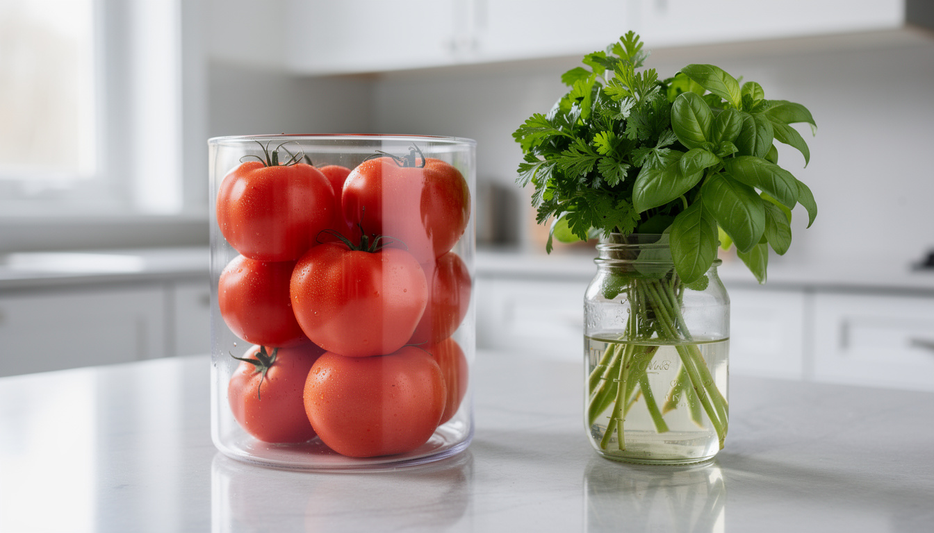 découvrez nos astuces pratiques pour conserver vos tomates et herbes fraîches plus longtemps et profiter de leur saveur au quotidien.