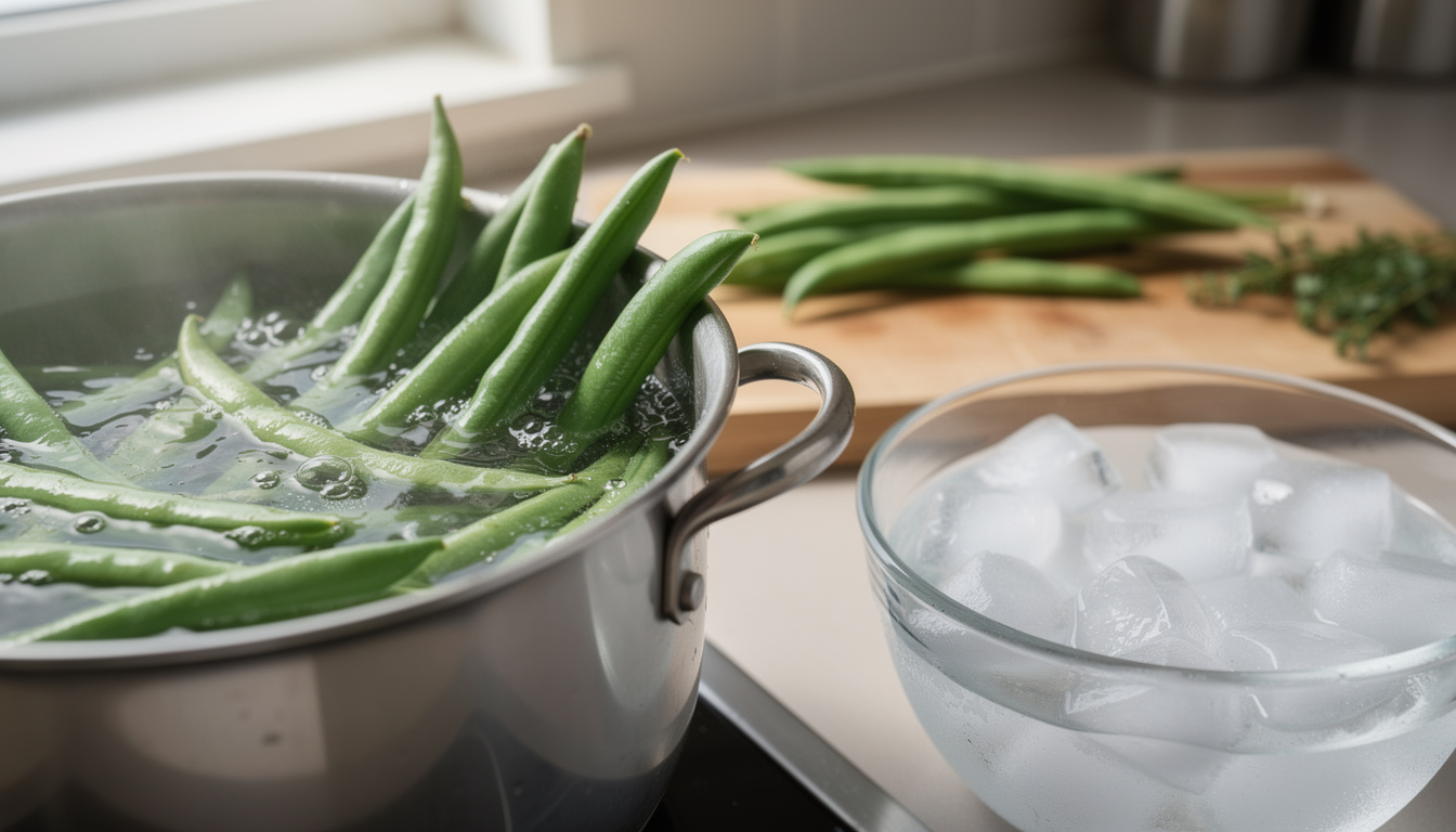 apprenez à cuire des haricots verts frais de manière optimale pour conserver toute leur saveur et leurs nutriments essentiels. astuces simples et conseils pratiques pour un résultat parfait.