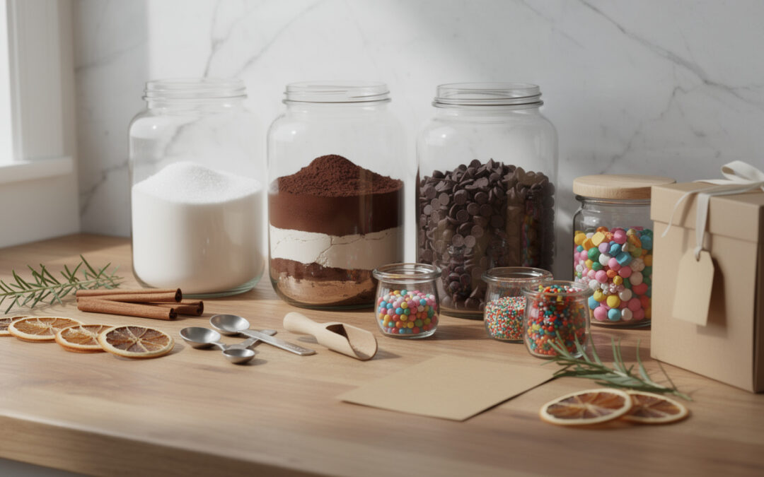 Comment préparer un kit gâteau à offrir facilement et avec style