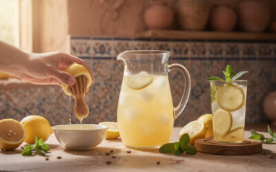 Comment préparer une citronnade tunisienne maison rafraîchissante