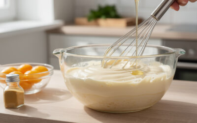 Comment rattraper une mayonnaise ratée facilement