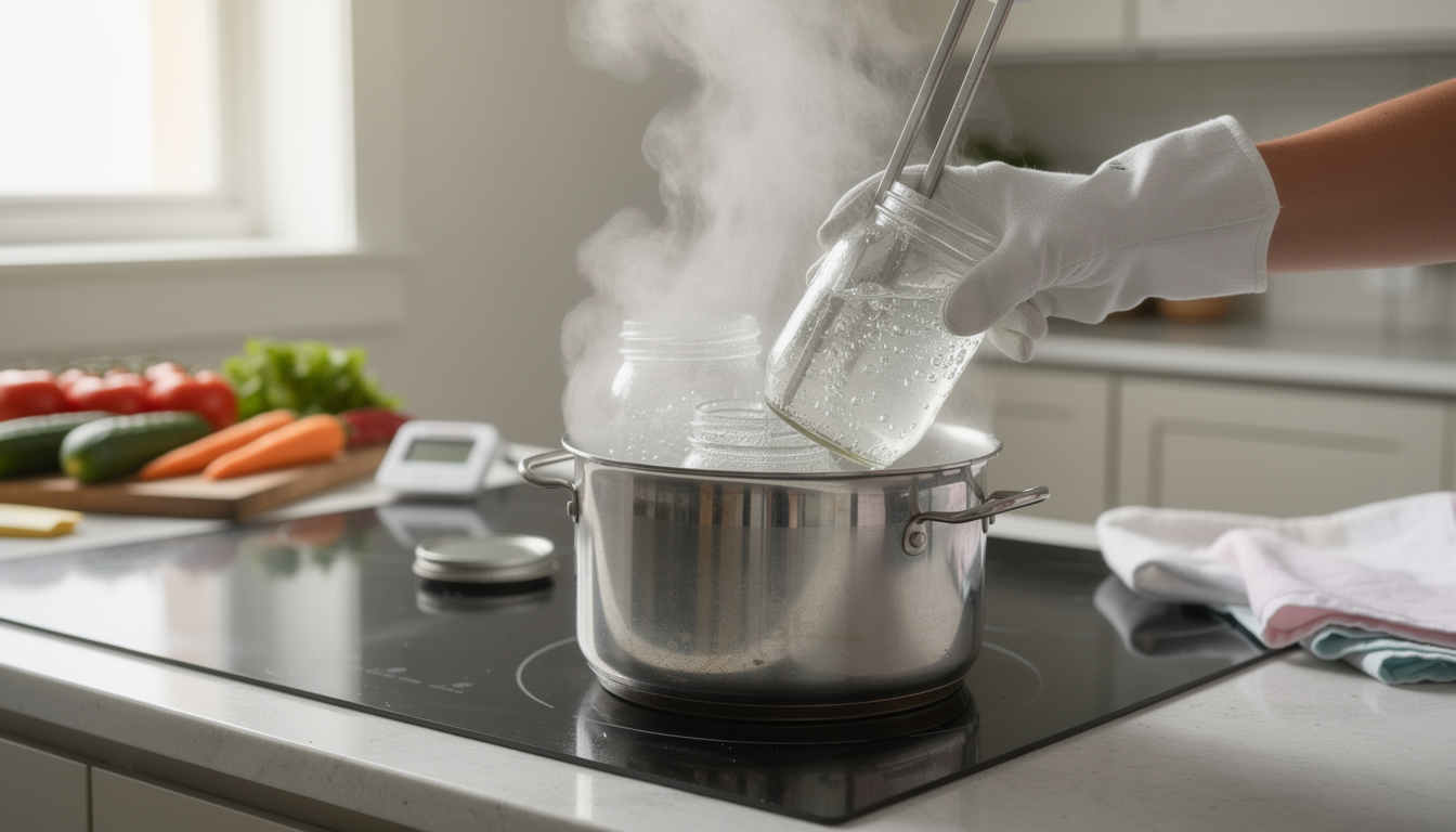 découvrez comment stériliser correctement vos bocaux pour conserver vos aliments en toute sécurité et éviter les risques de contamination.