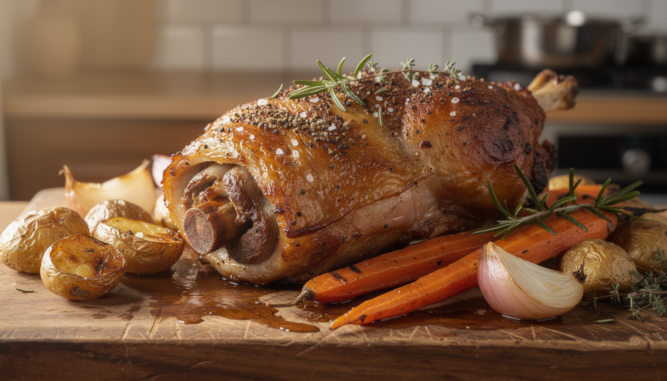 découvrez notre recette facile d'épaule d'agneau au four, un plat savoureux parfait pour vos repas en famille ou entre amis.