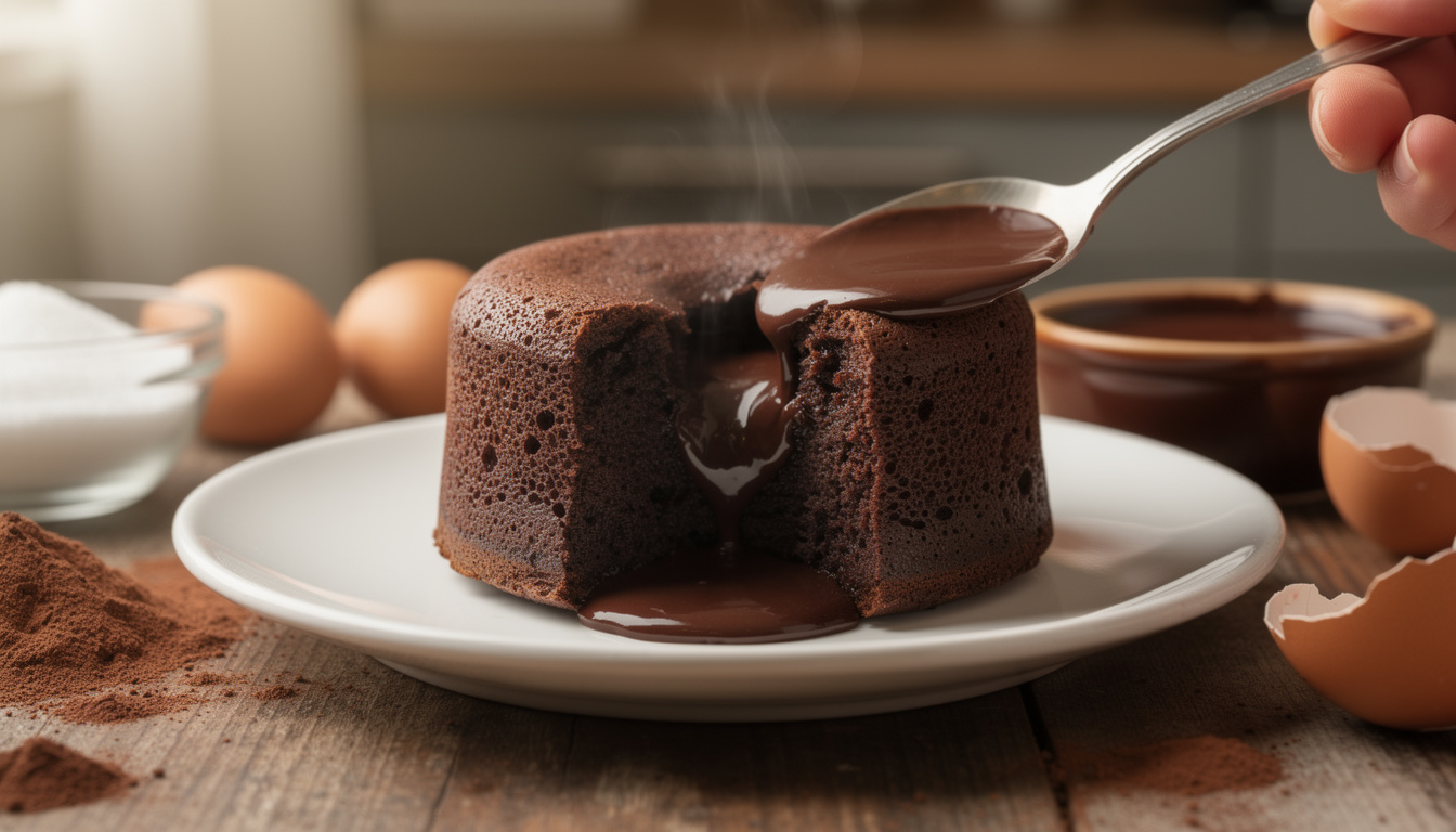 découvrez une recette facile et délicieuse de fondant au chocolat sans beurre, parfaite pour un dessert gourmand allégé. à tester absolument !