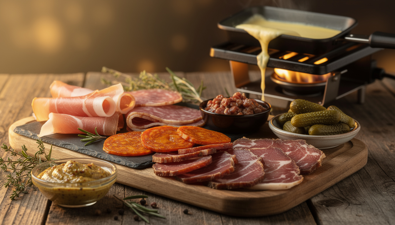 découvrez la charcuterie parfaite pour accompagner et sublimer votre raclette cet hiver, grâce à nos conseils pour un repas convivial et gourmand.