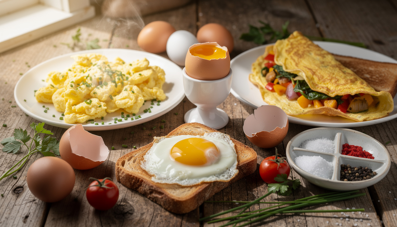 découvrez des idées simples et délicieuses pour cuisiner avec des œufs. recettes faciles à réaliser pour tous les goûts et toutes les occasions.
