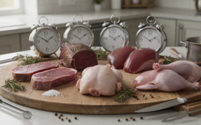 Quel est le temps de cuisson idéal pour chaque type de gibier