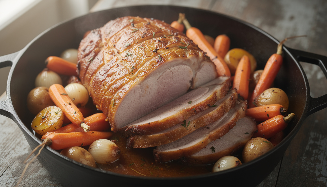 Roti de porc en cocotte : astuces pour réussir une cuisson tendre et savoureuse découvrez nos astuces pour réussir un rÎti de porc en cocotte tendre et savoureux, étape par étape, pour un plat délicieux et parfumé.