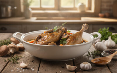 Recette de lapin en sauce aux champignons : astuces pour un plat savoureux