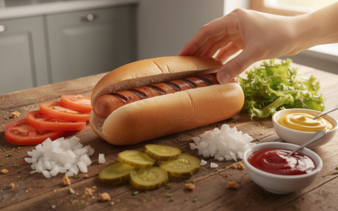 Recette facile et rapide pour préparer un hot dog maison