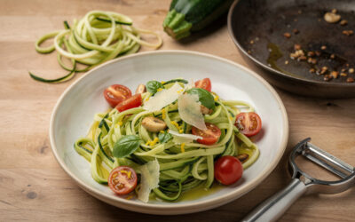 Comment préparer des tagliatelles de courgette fraßches et savoureuses
