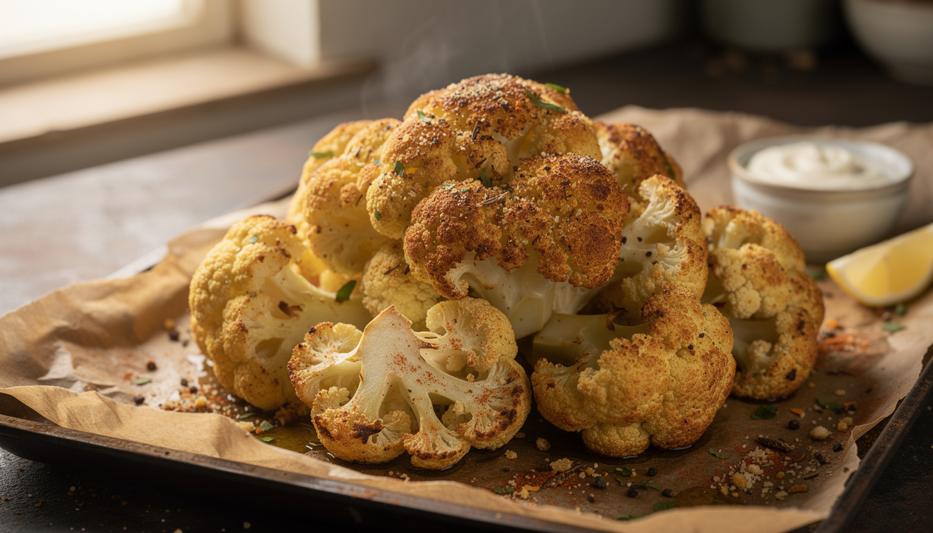 découvrez comment préparer un chou-fleur au four savoureux et croustillant, avec une recette facile et des astuces pour une cuisson parfaite.